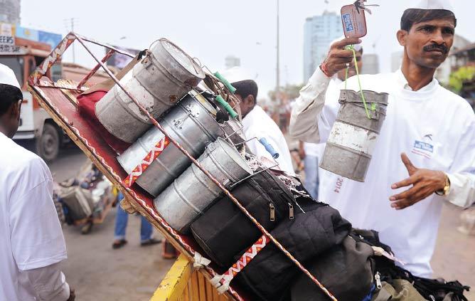Godrej helps the Mumbai dabbawalas deliver food to the needy